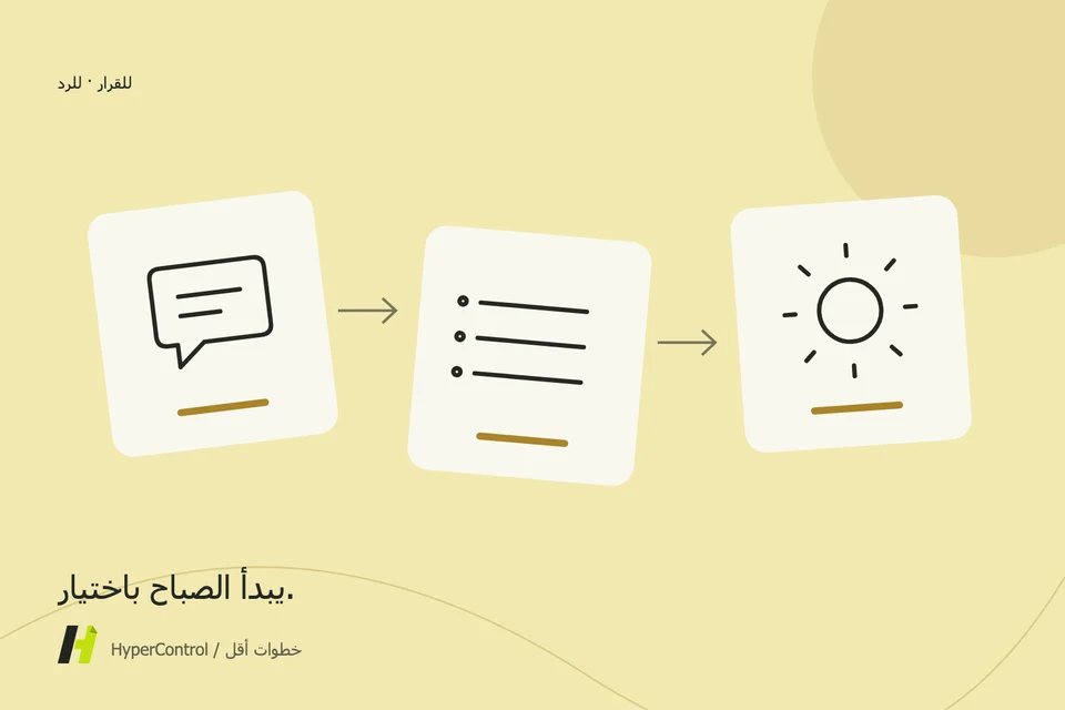 صورة من الإشعارات التي تم تجميعها في تقرير صباح قصير.