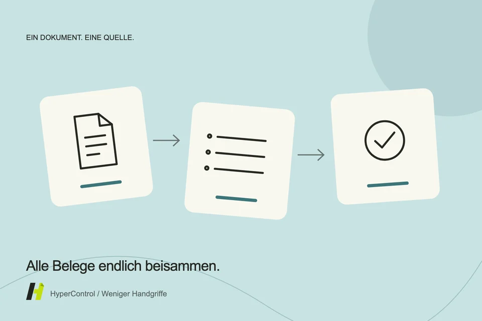 Eine Illustration der Rezepte, die in einer Prüftabelle zusammengefasst werden, mit einem Dokument zu überprüfen.