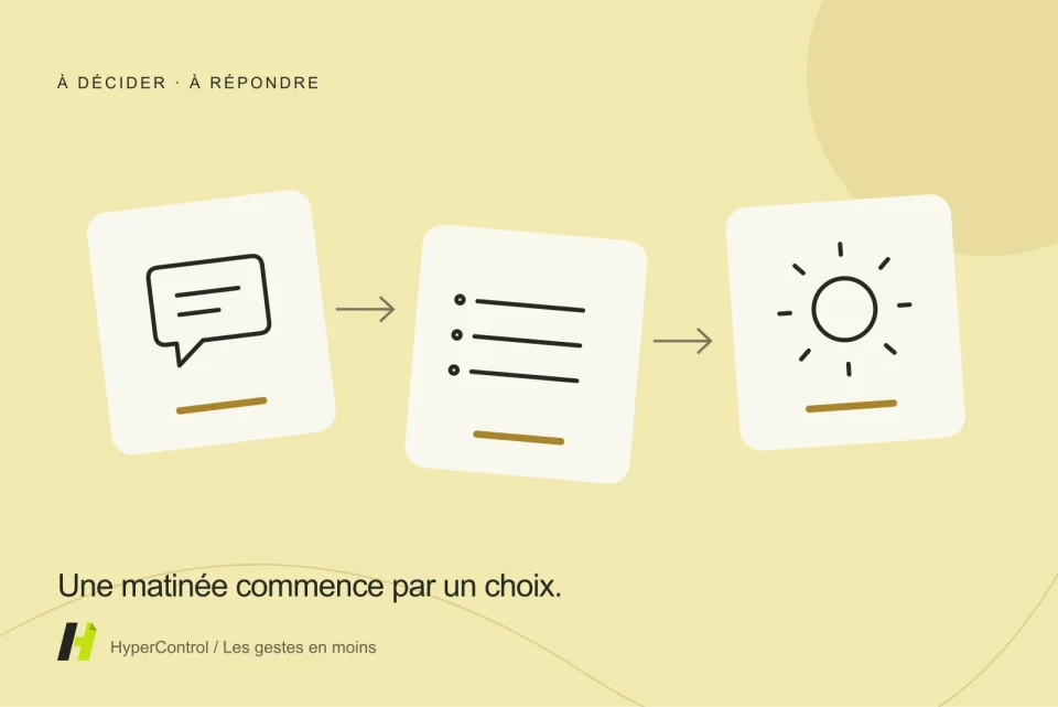 Illustration de notifications regroupées dans un bref point de situation du matin.